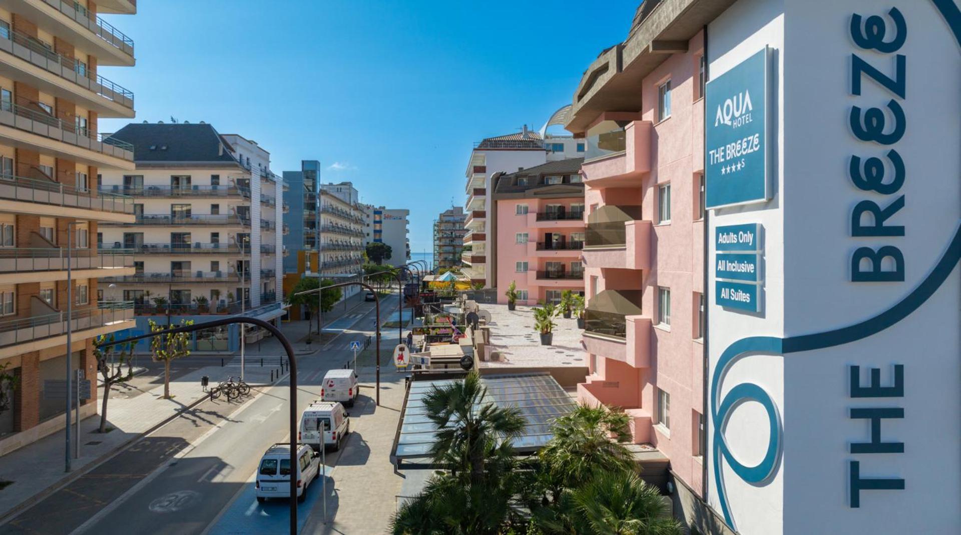 AQUA Hotel The Breeze (Adults Only +18) All Inclusive Santa Susanna Exterior foto